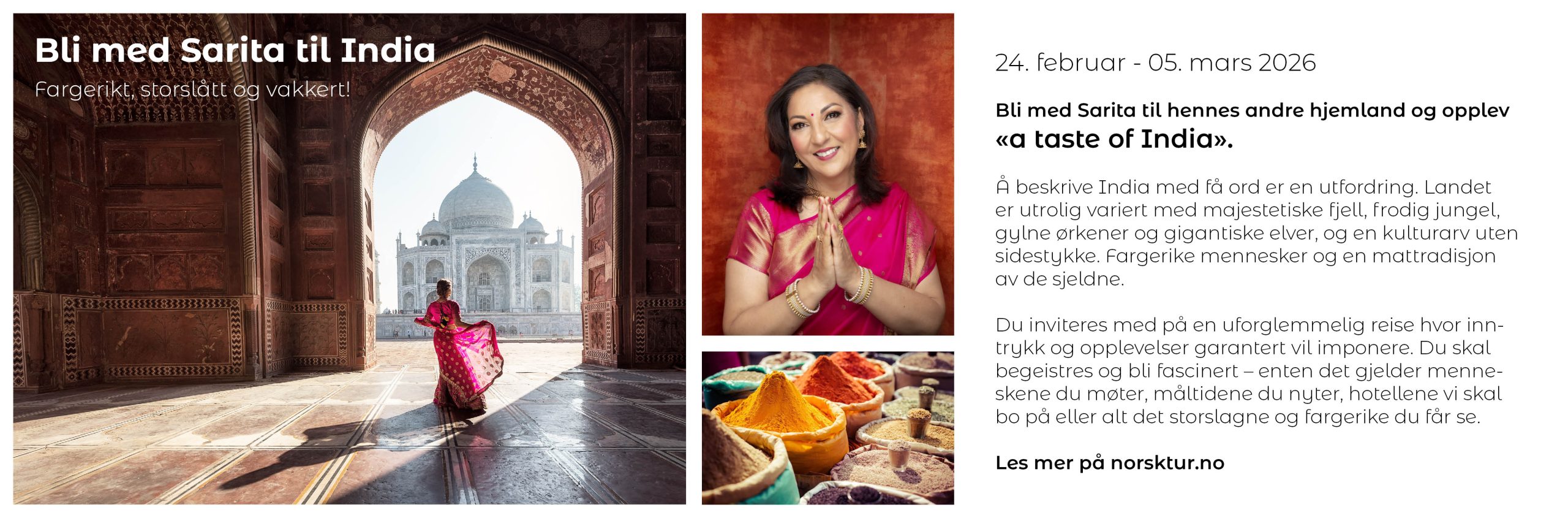 Sarita til India